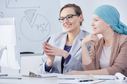 Doctor And Cancer Patient